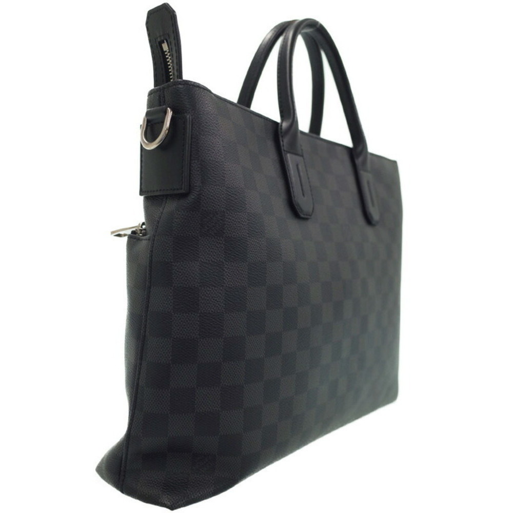 Louis Vuitton Graphite Bag Black Damier Business DW